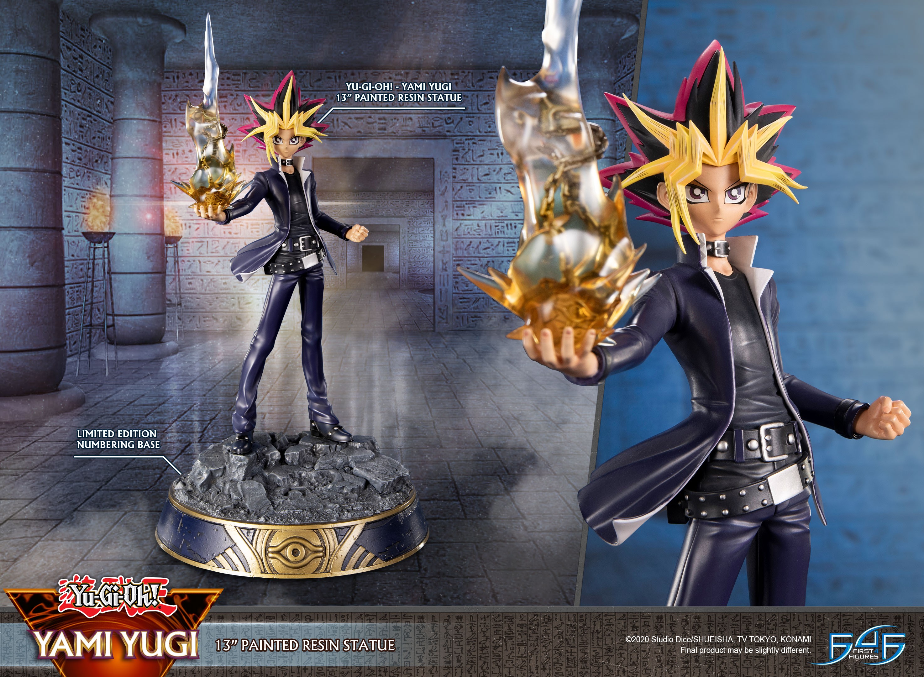 Yu-Gi-Oh! Yami Yugi Statues  (Prototype Shown) View 19