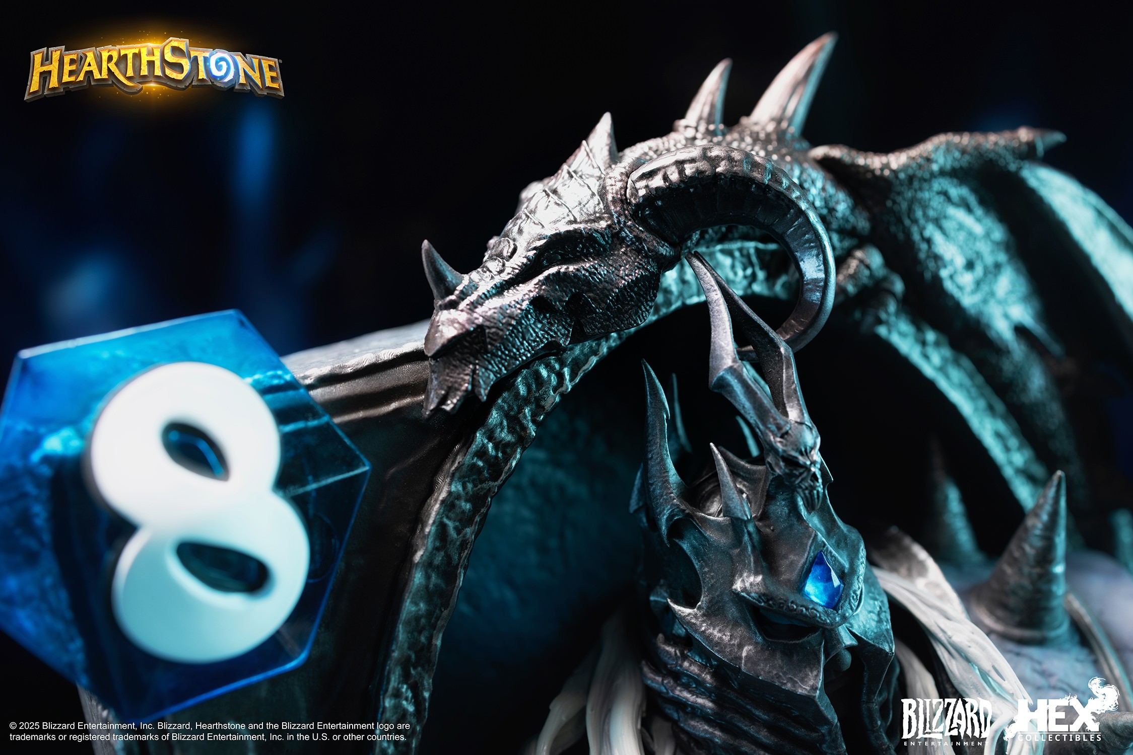 Warcraft The Lich King 3D Art Frame Statues  (Prototype Shown) View 8