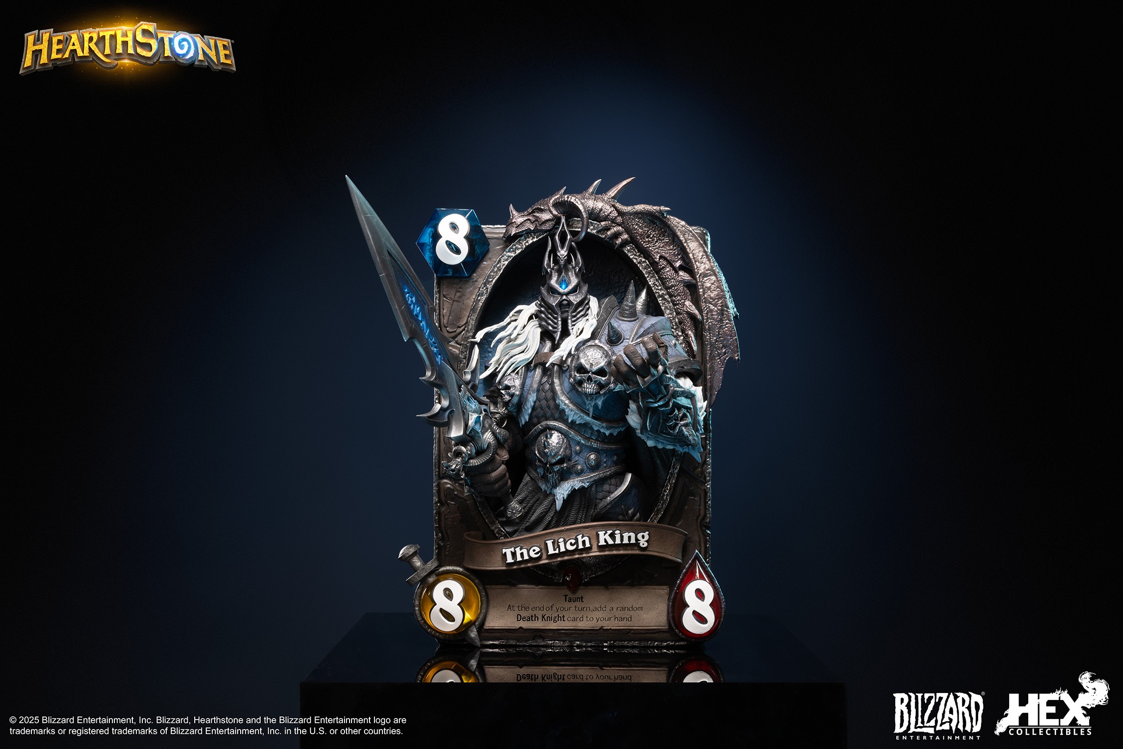 Warcraft The Lich King 3D Art Frame Statues  (Prototype Shown) View 10