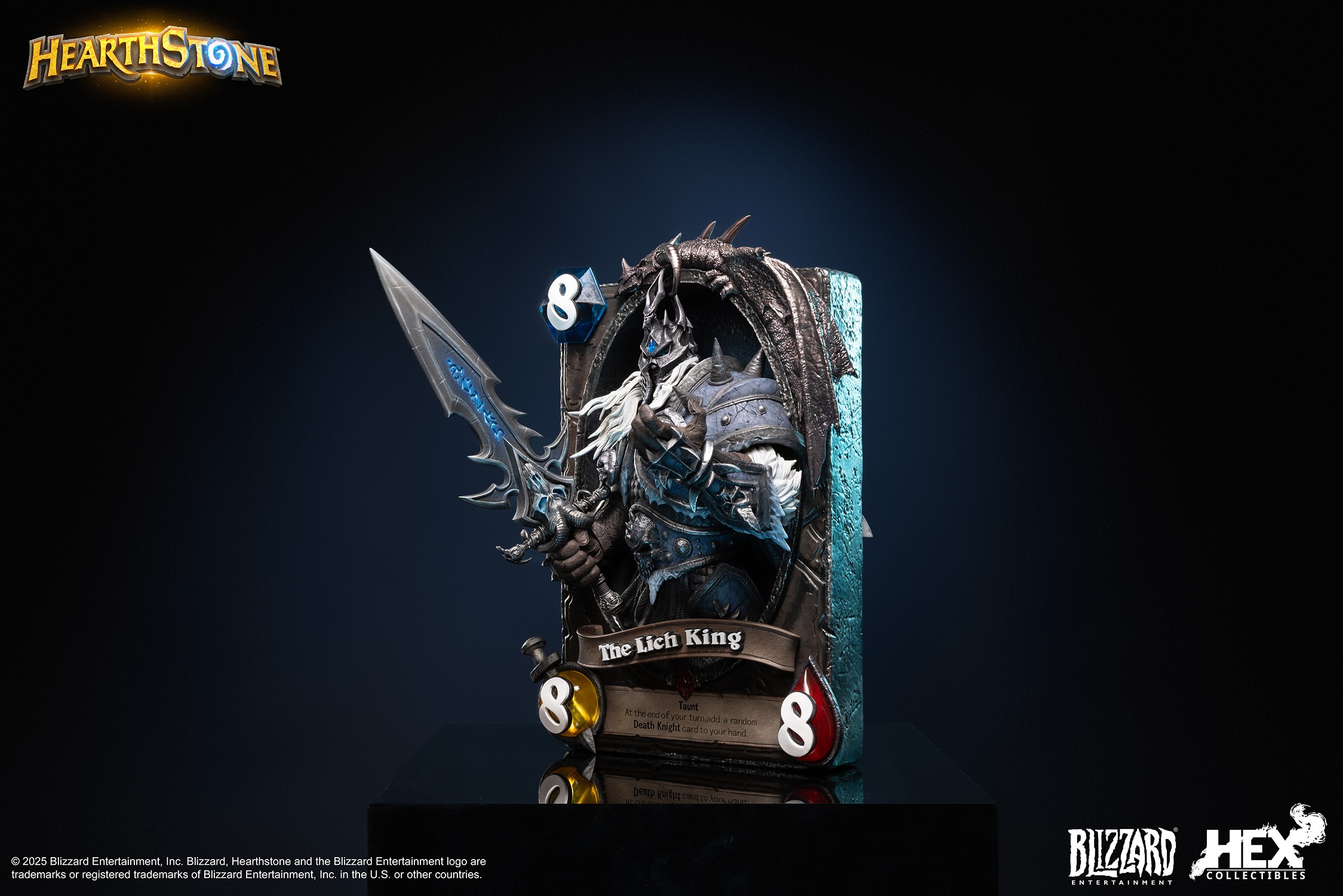 Warcraft The Lich King 3D Art Frame Statues  (Prototype Shown) View 11
