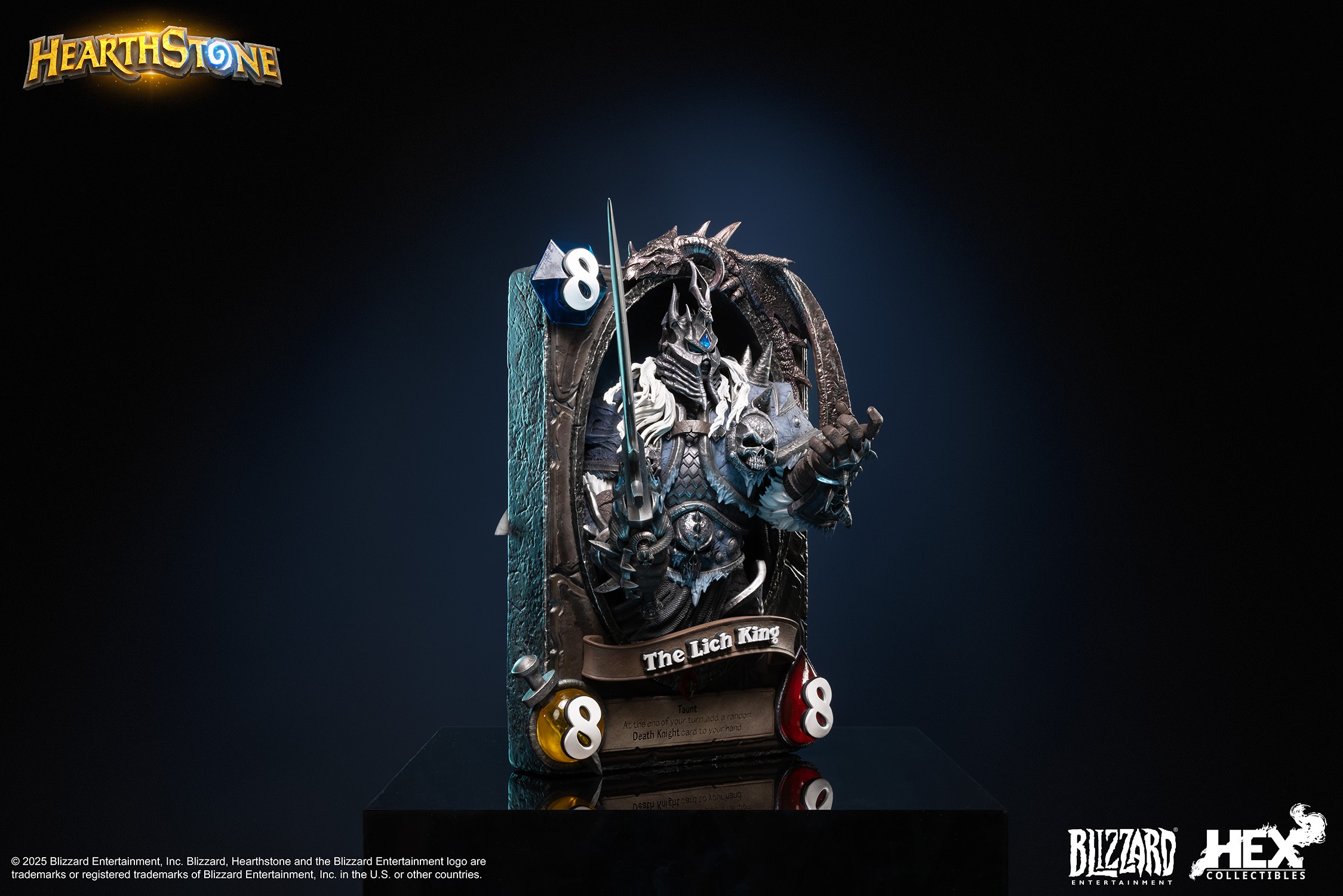 Warcraft The Lich King 3D Art Frame Statues  (Prototype Shown) View 12