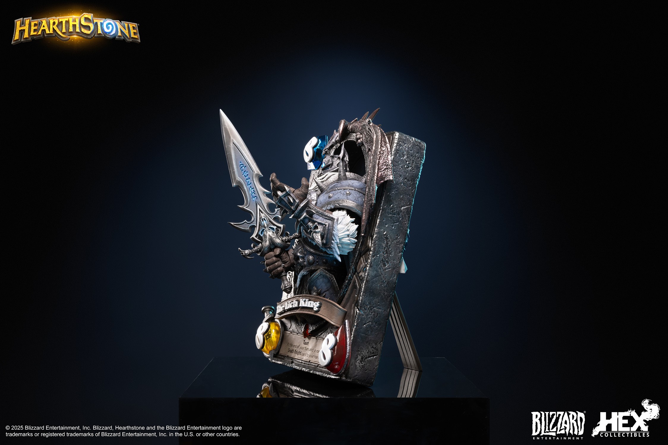 Warcraft The Lich King 3D Art Frame Statues  (Prototype Shown) View 13