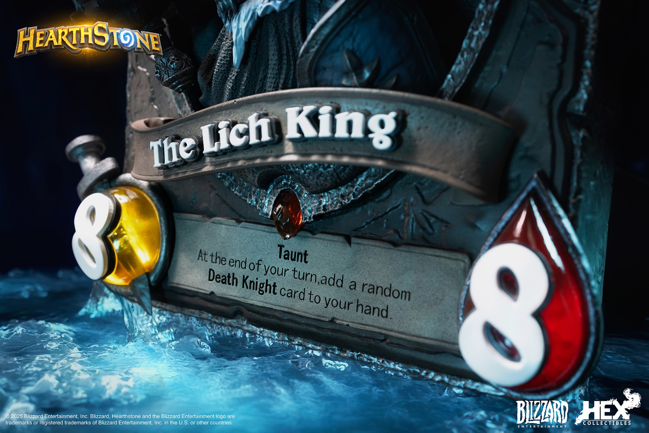 Warcraft The Lich King 3D Art Frame Statues  (Prototype Shown) View 15