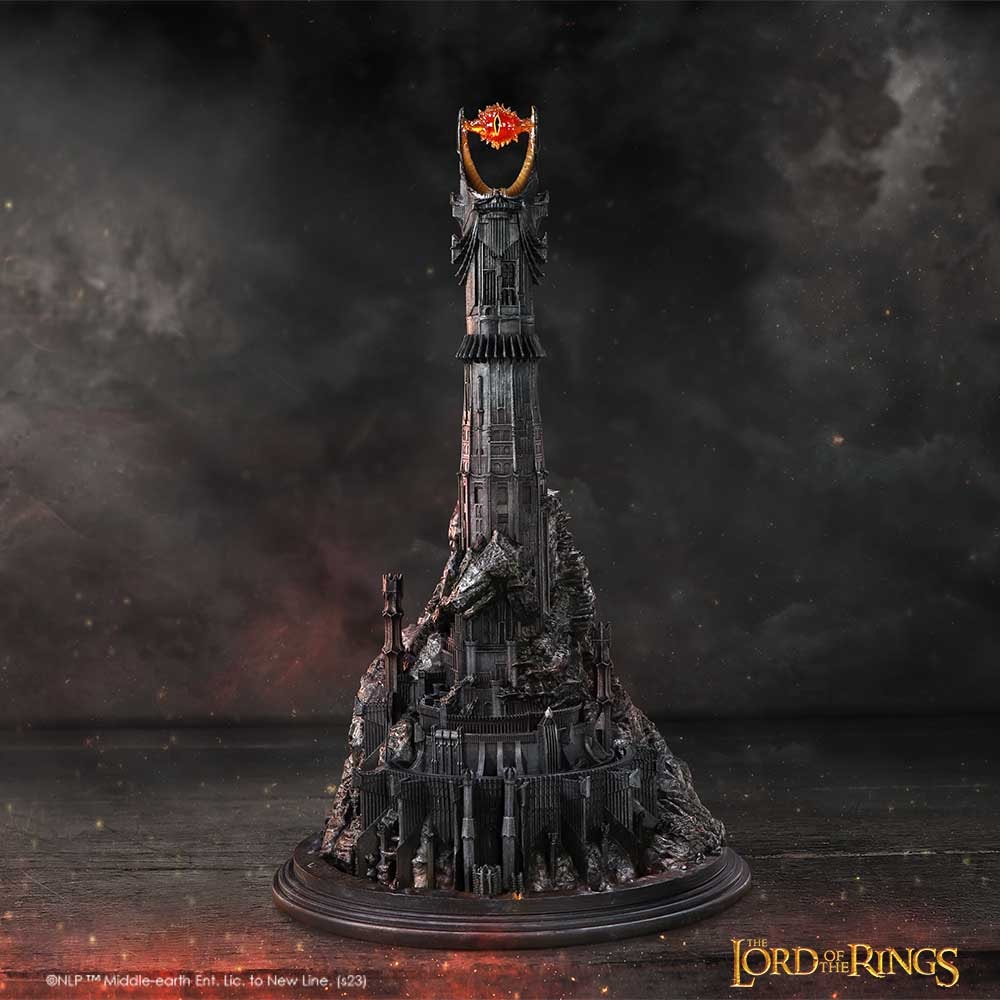 The Lord of the Rings Barad Dur Backflow Incense Burner Resin Collectible  (Prototype Shown) View 1
