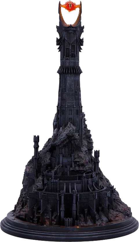 The Lord of the Rings Barad Dur Backflow Incense Burner Resin Collectible  (Prototype Shown) View 10