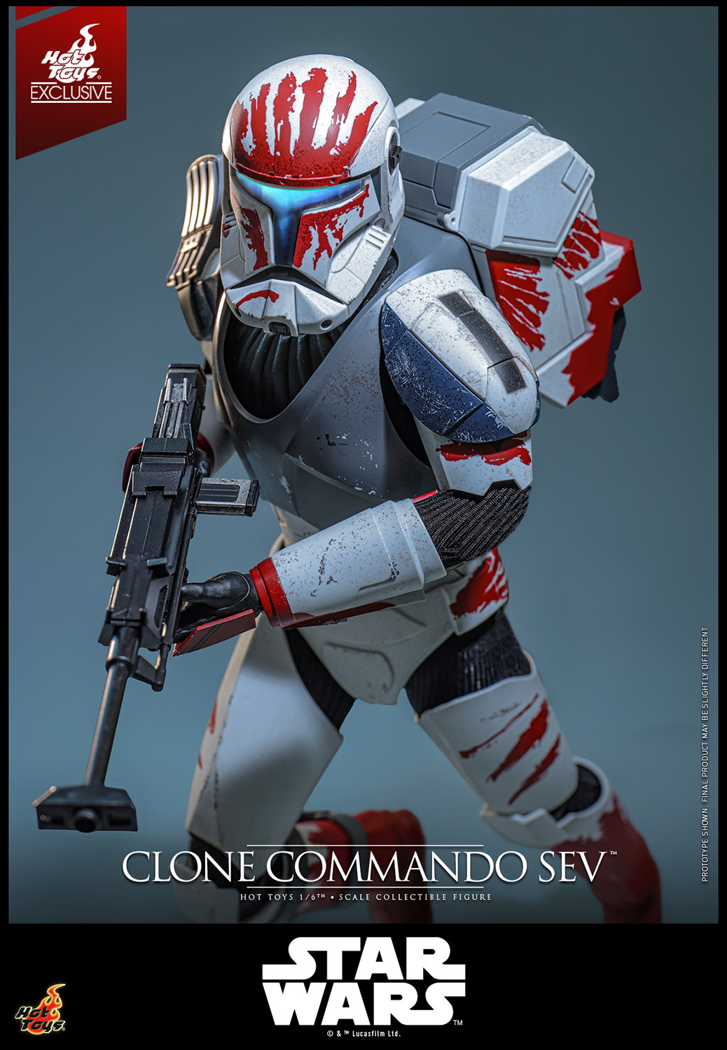 Star Wars Clone Commando Sev™ Sixth Scale Figure  (Prototype Shown) View 5