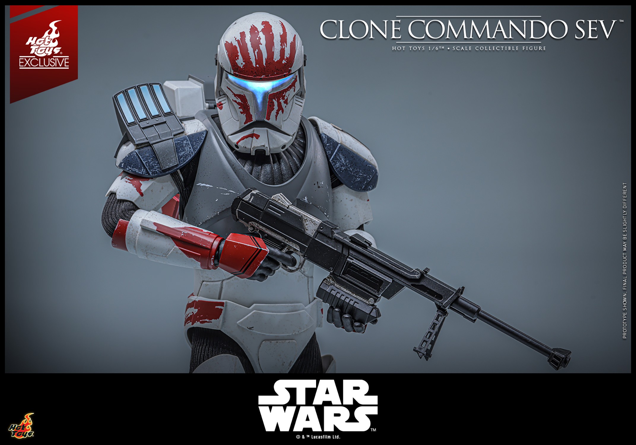 Star Wars Clone Commando Sev™ Sixth Scale Figure  (Prototype Shown) View 7