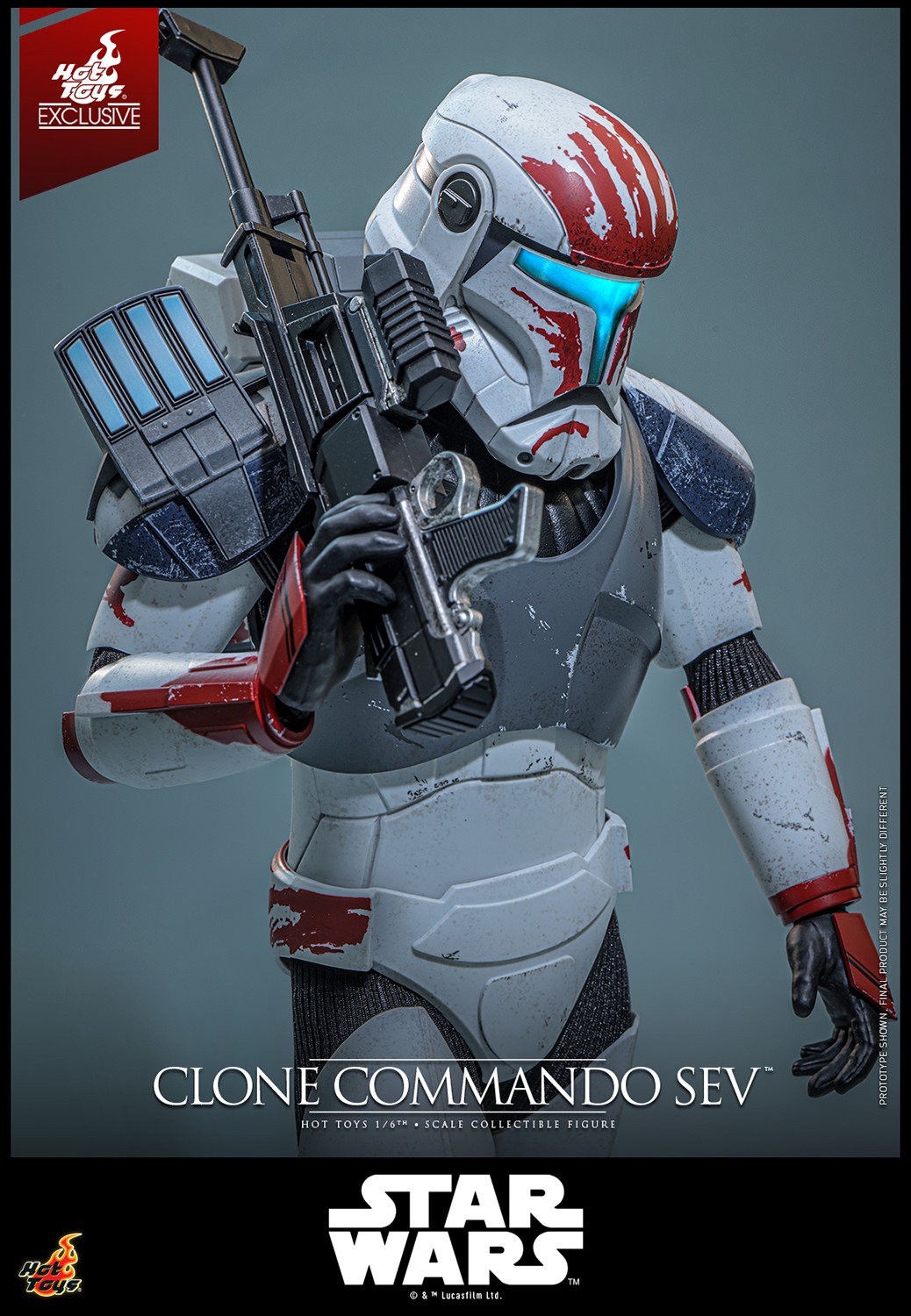 Star Wars Clone Commando Sev™ Sixth Scale Figure  (Prototype Shown) View 10