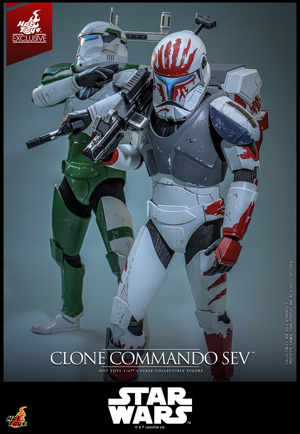 Star Wars Clone Commando Sev™ Sixth Scale Figure  (Prototype Shown) View 11