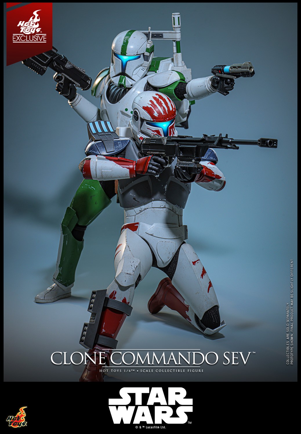 Star Wars Clone Commando Sev™ Sixth Scale Figure  (Prototype Shown) View 12