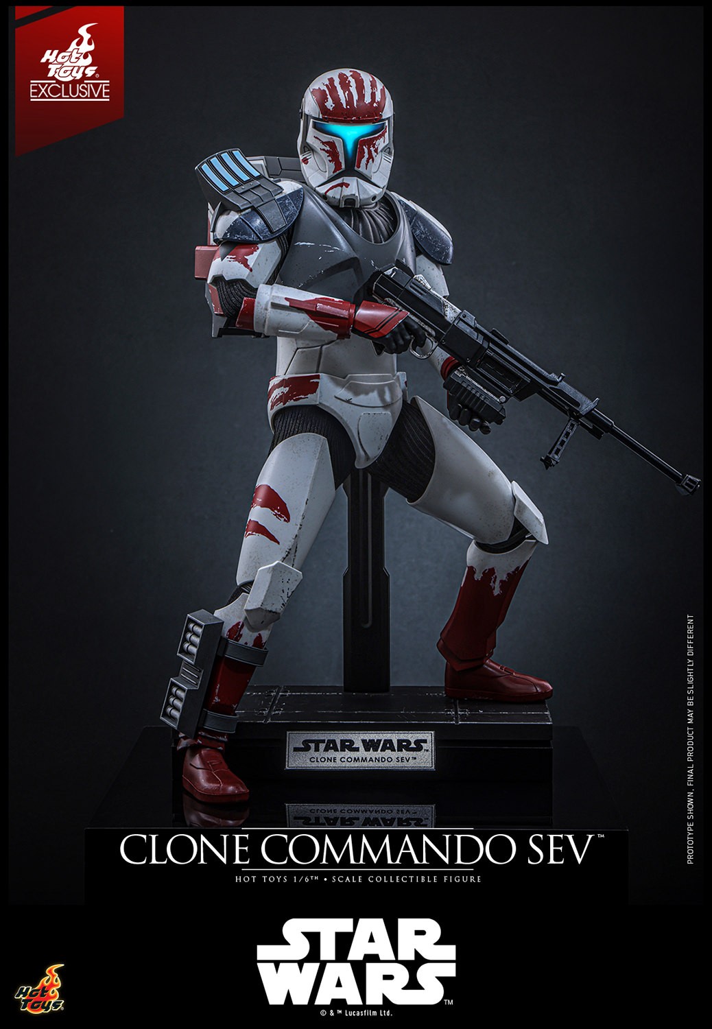 Star Wars Clone Commando Sev™ Sixth Scale Figure  (Prototype Shown) View 13