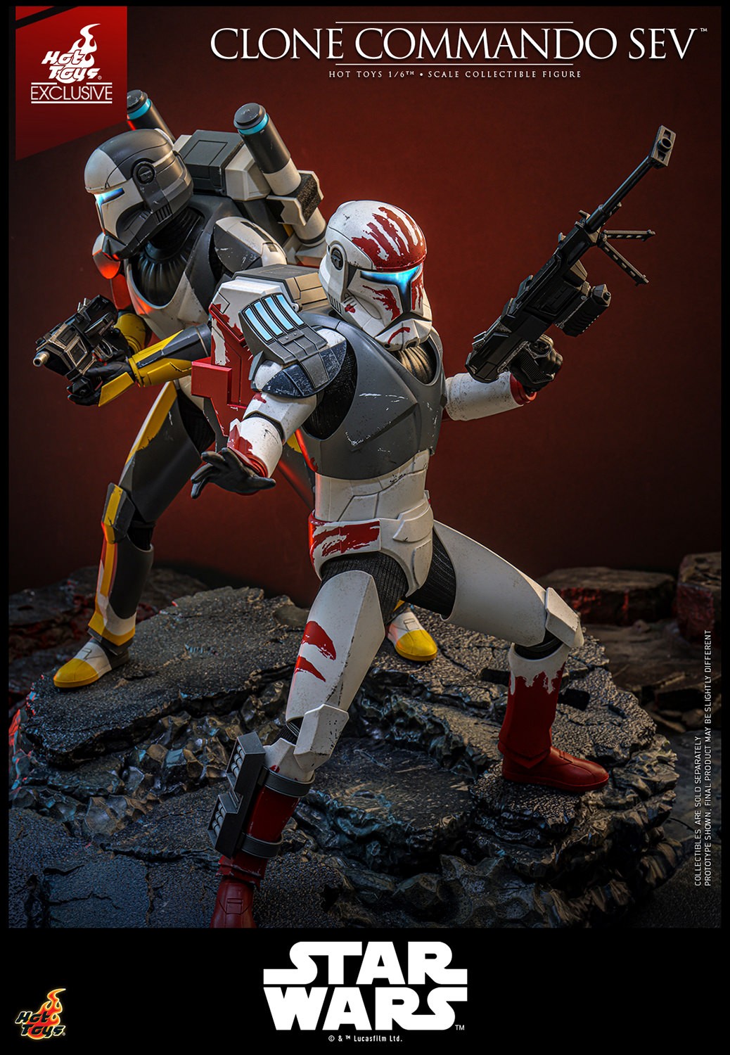 Star Wars Clone Commando Sev™ Sixth Scale Figure  (Prototype Shown) View 14