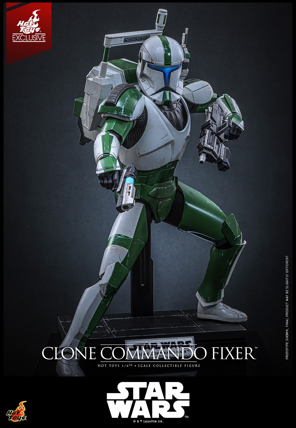 Star Wars Clone Commando Fixer™ Sixth Scale Figure  (Prototype Shown) View 3