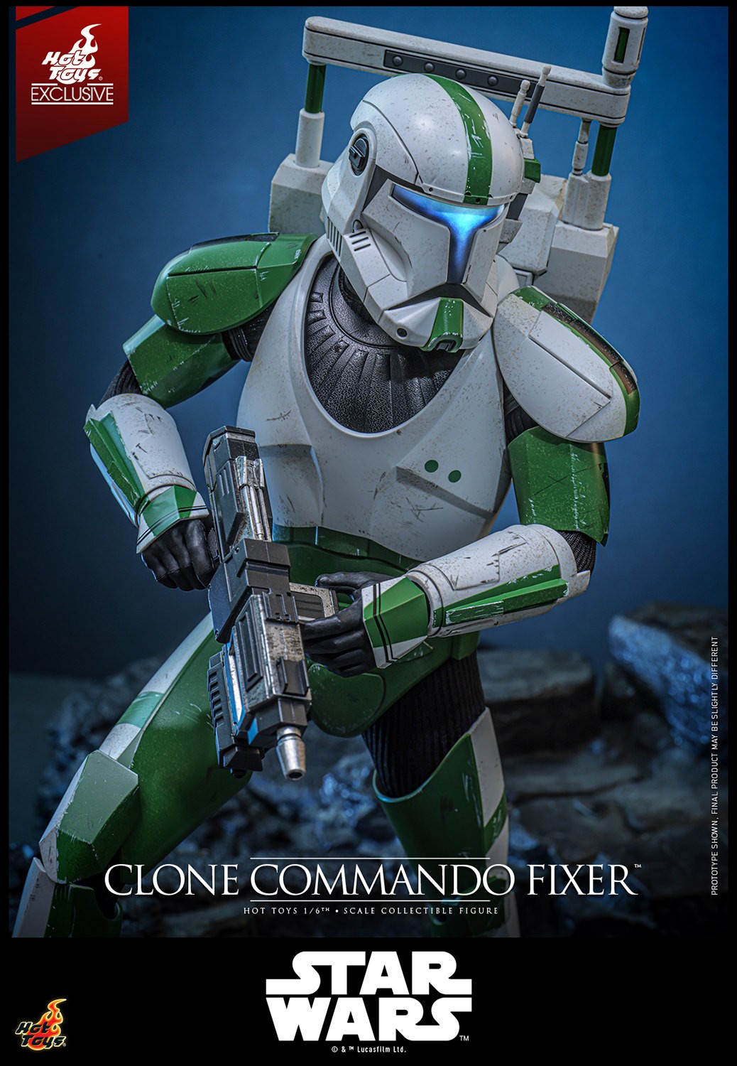 Star Wars Clone Commando Fixer™ Sixth Scale Figure  (Prototype Shown) View 4