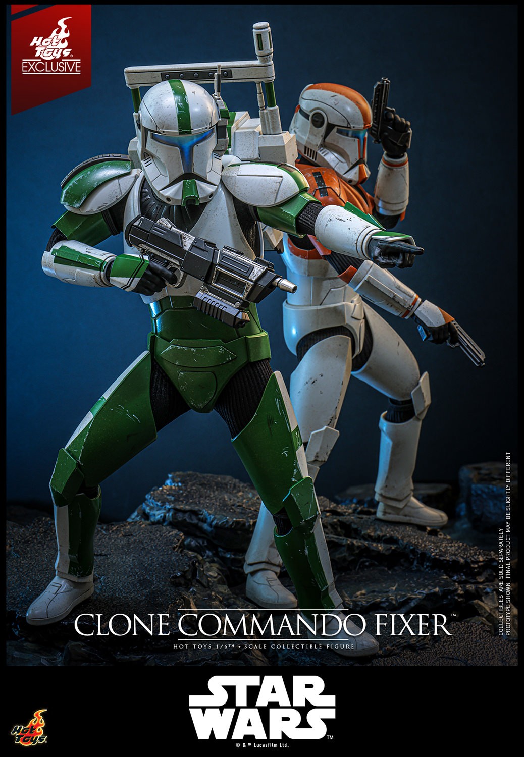 Star Wars Clone Commando Fixer™ Sixth Scale Figure  (Prototype Shown) View 8