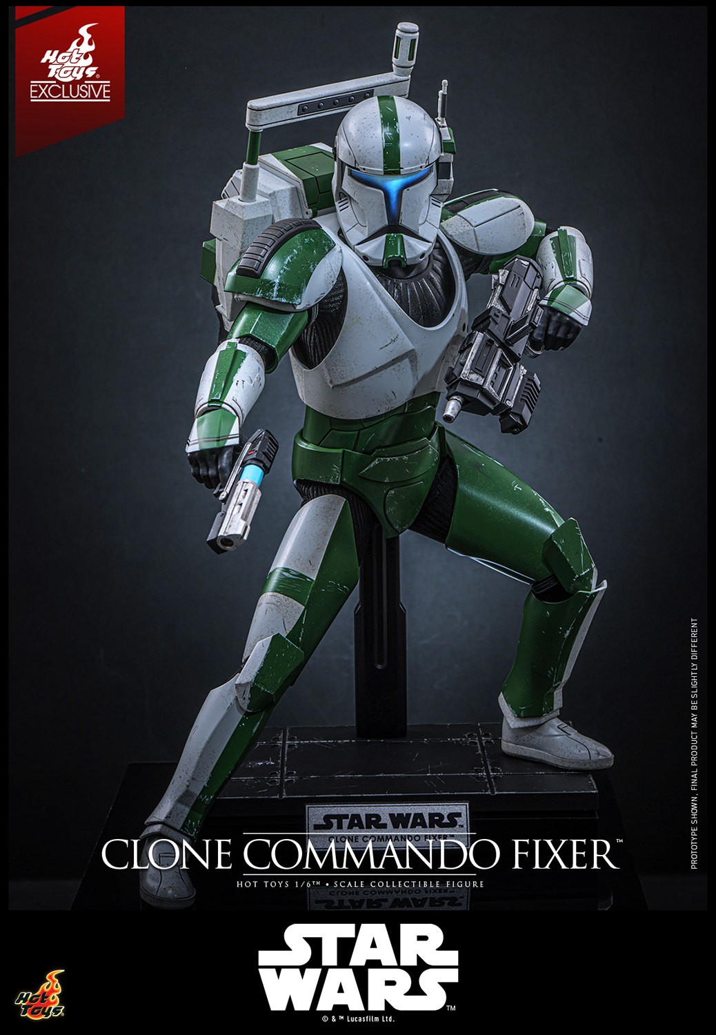 Star Wars Clone Commando Fixer™ Sixth Scale Figure  (Prototype Shown) View 14