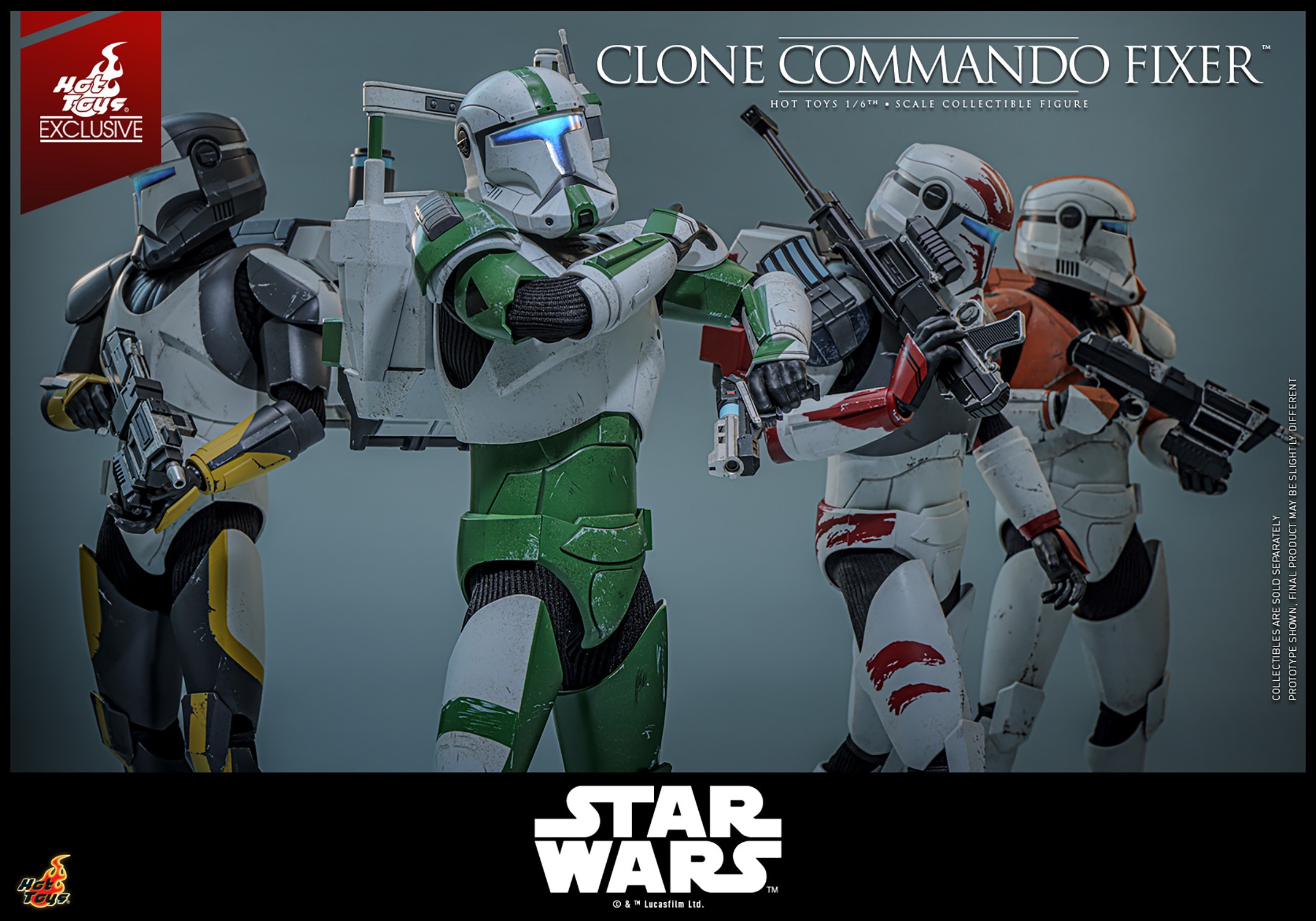 Star Wars Clone Commando Fixer™ Sixth Scale Figure  (Prototype Shown) View 16