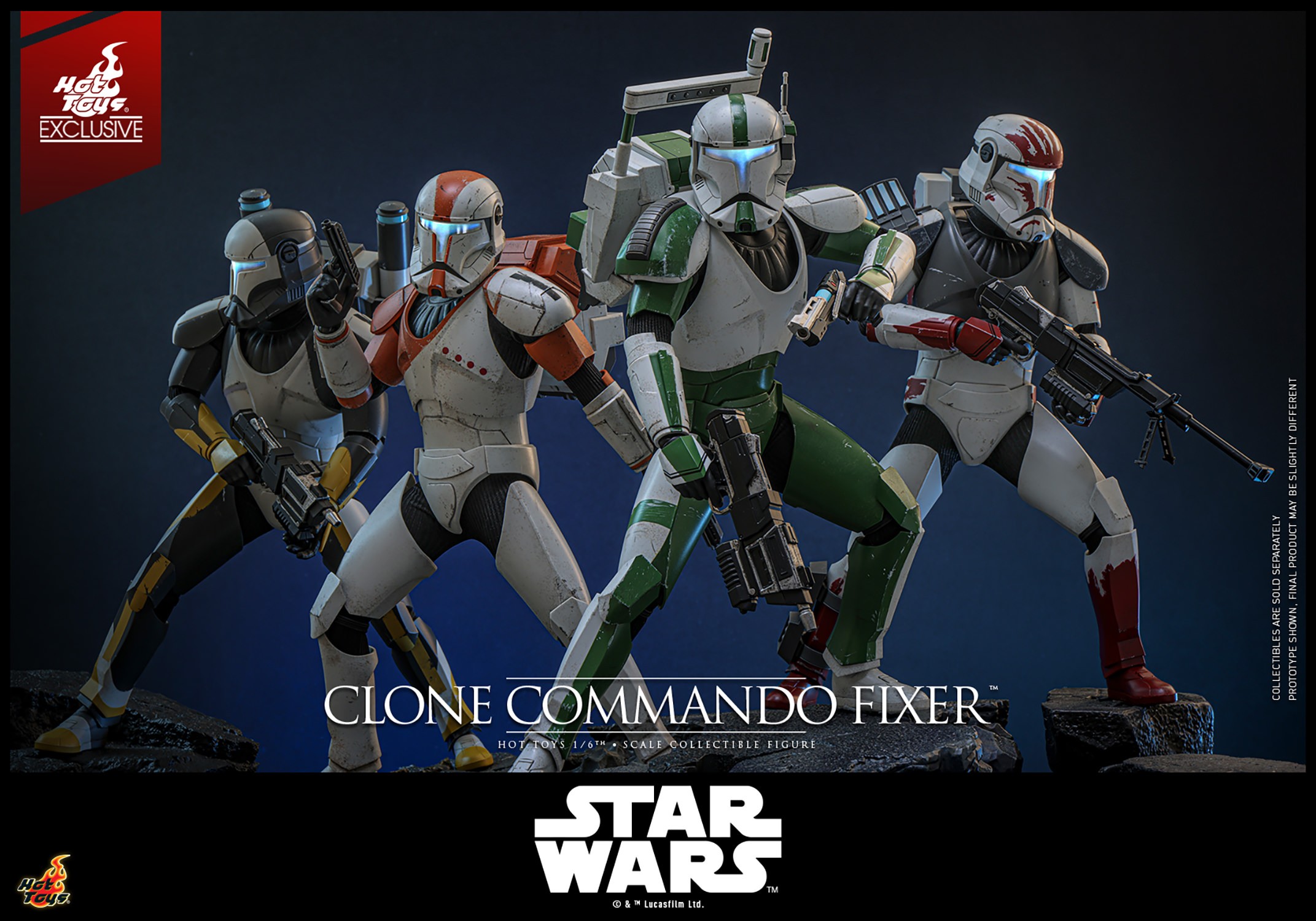 Star Wars Clone Commando Fixer™ Sixth Scale Figure  (Prototype Shown) View 17