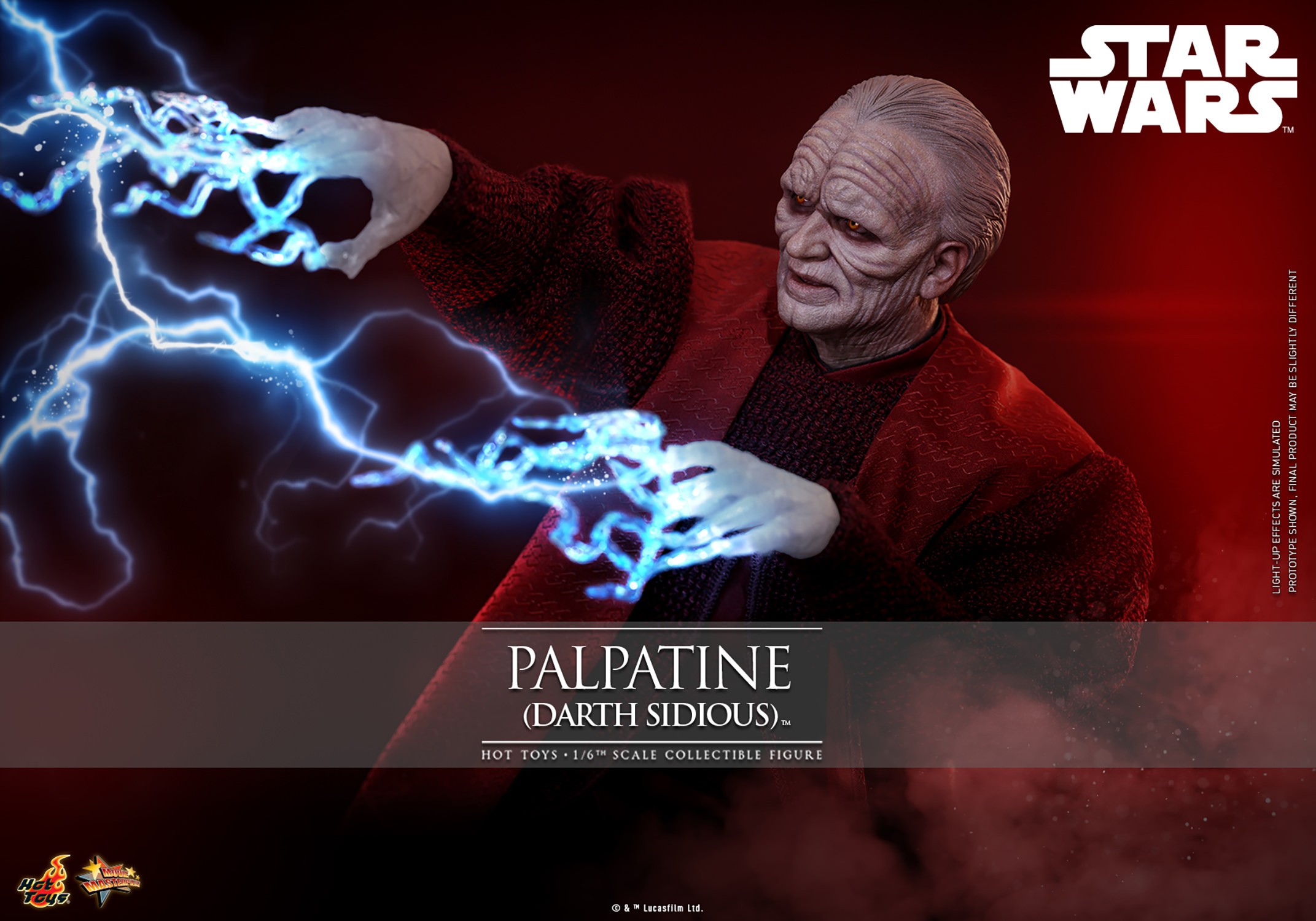 Palpatine (Darth Sidious)™ Sixth Scale Figure by Hot Toys