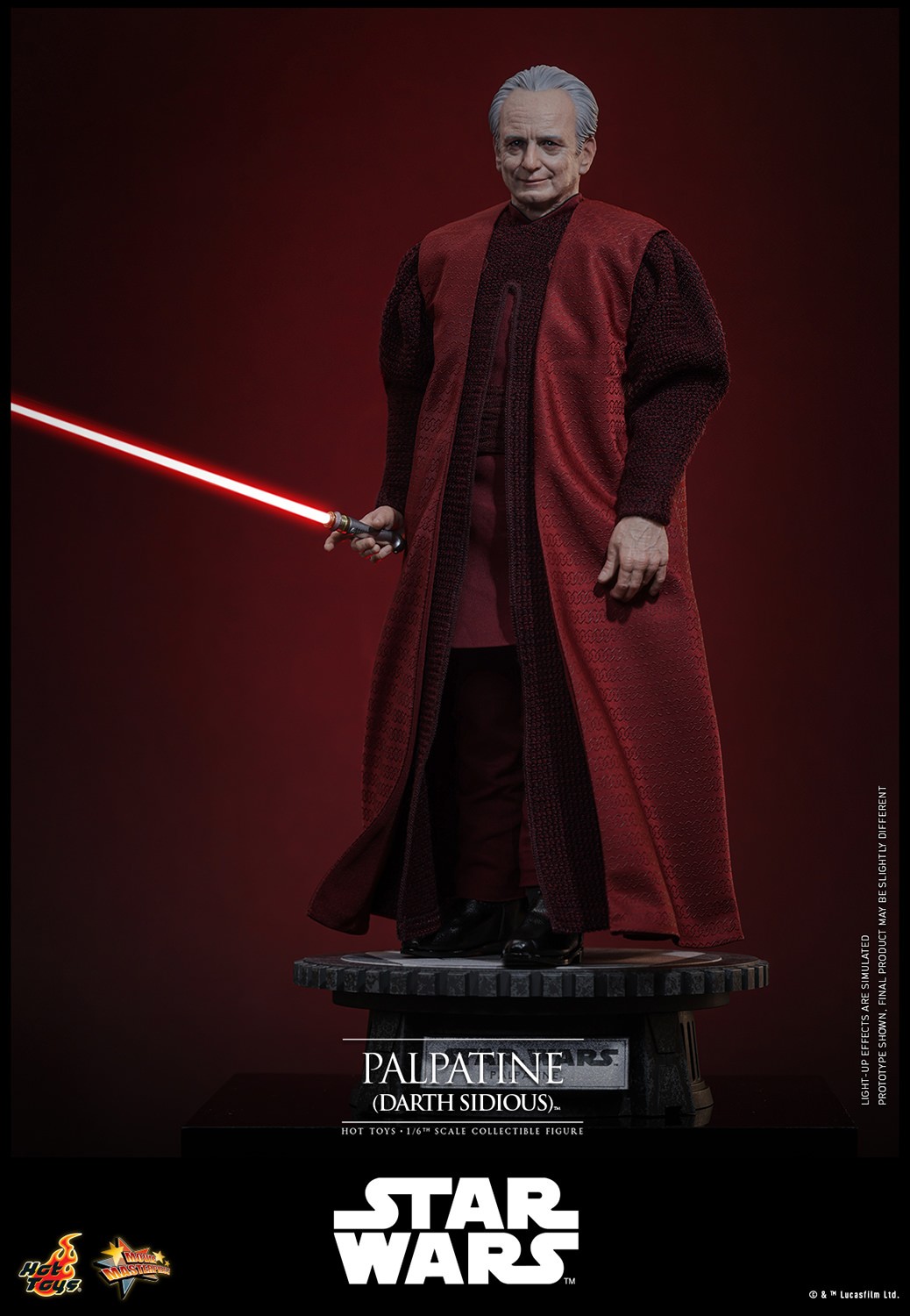 Palpatine (Darth Sidious)™ Sixth Scale Figure by Hot Toys