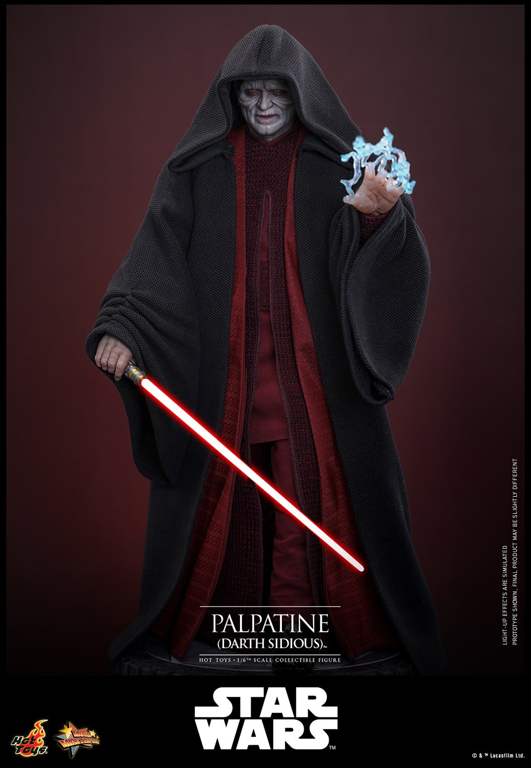 Palpatine (Darth Sidious)™ Sixth Scale Figure by Hot Toys