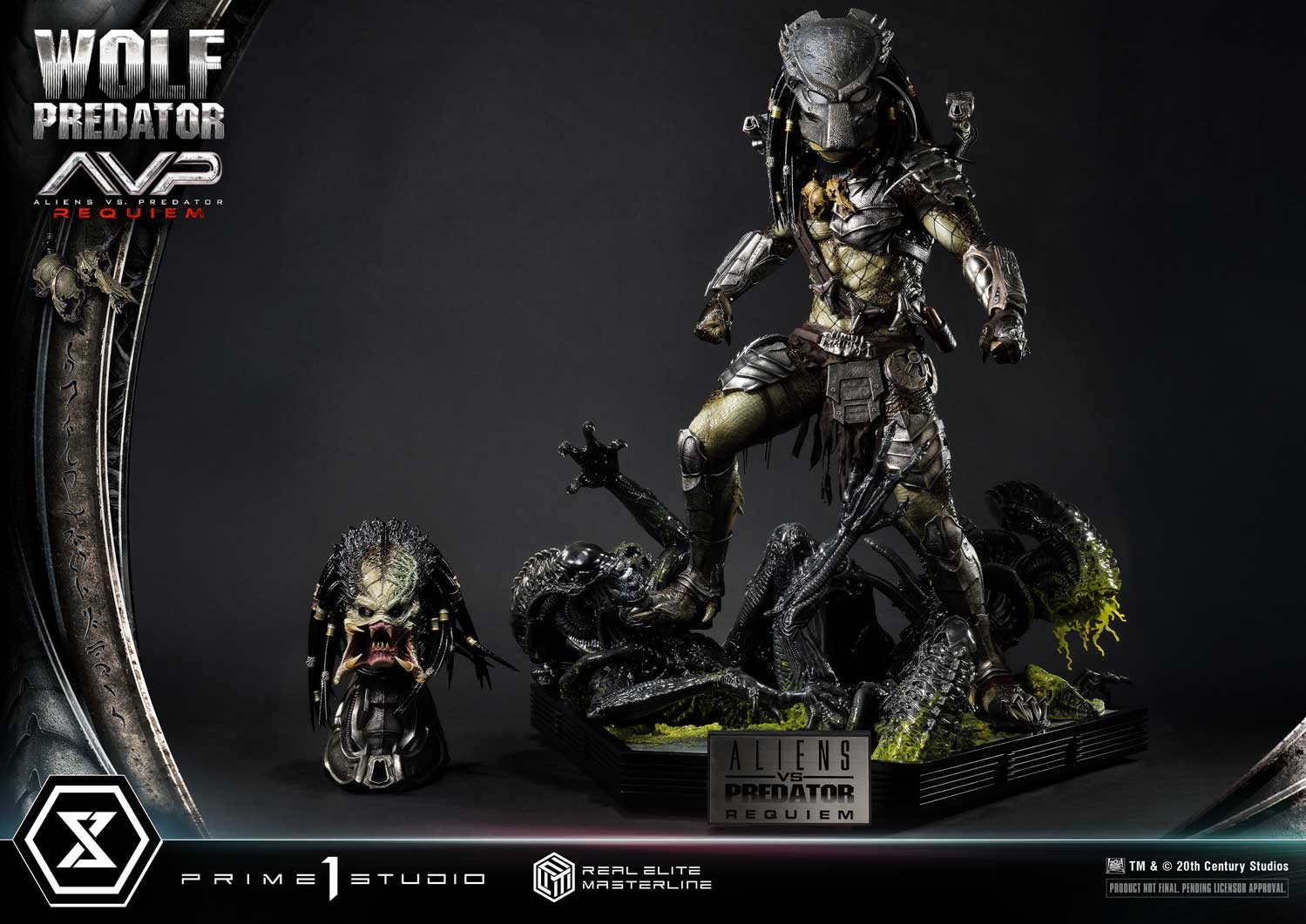 Wolf Predator (Deluxe Bonus Version) 1:3 Scale Statue by