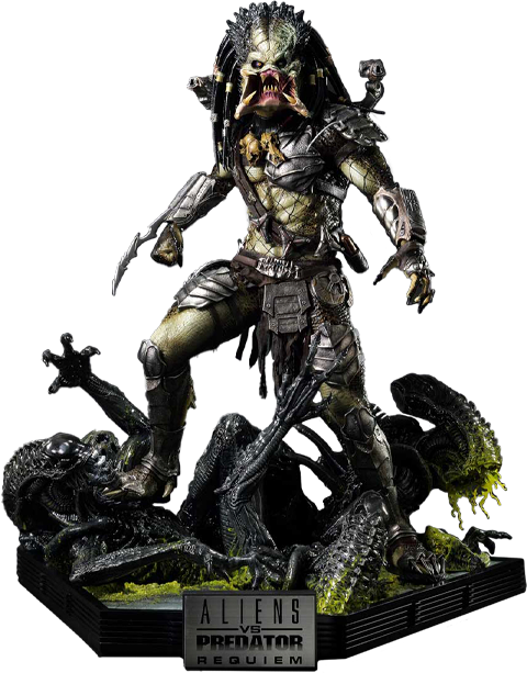 プレデター 大型完成品キットフィギュア　1/3スケール Wolf Predator 1:3 Scale Statue by Prime 1 Studio | Sideshow