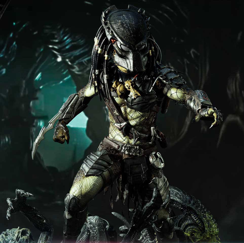 Predator Wolf Predator (Deluxe Bonus Version) 1:3 Scale Statue  (Prototype Shown) View 1