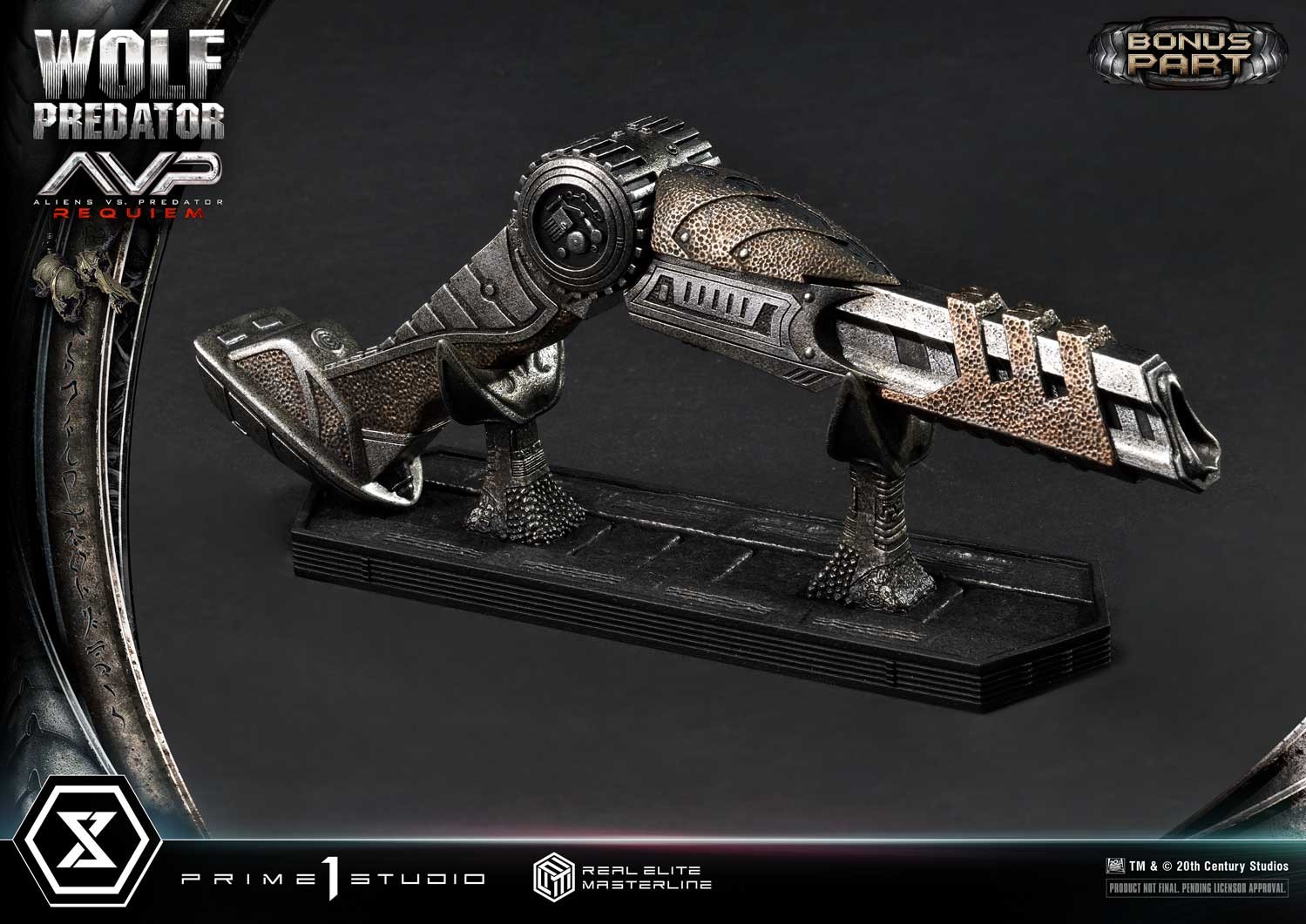 Predator Wolf Predator (Deluxe Bonus Version) 1:3 Scale Statue  (Prototype Shown) View 4