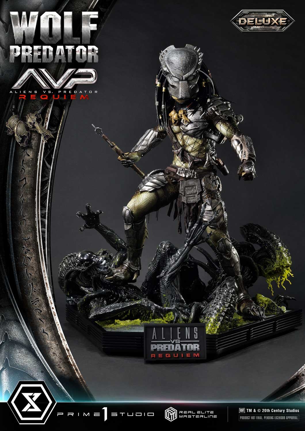 Predator Wolf Predator (Deluxe Bonus Version) 1:3 Scale Statue  (Prototype Shown) View 8