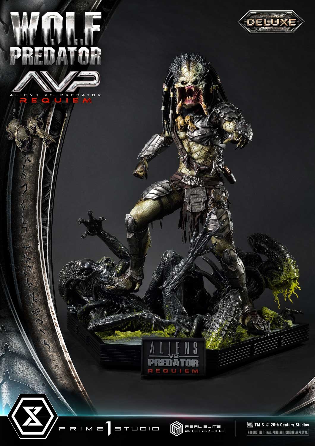 Predator Wolf Predator (Deluxe Bonus Version) 1:3 Scale Statue  (Prototype Shown) View 10