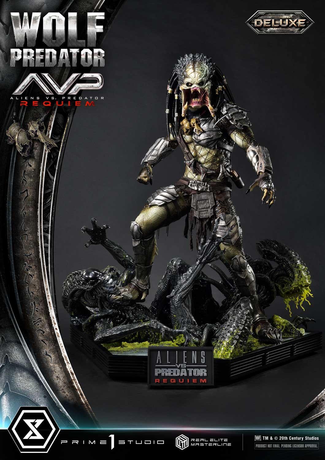 Predator Wolf Predator (Deluxe Bonus Version) 1:3 Scale Statue  (Prototype Shown) View 11