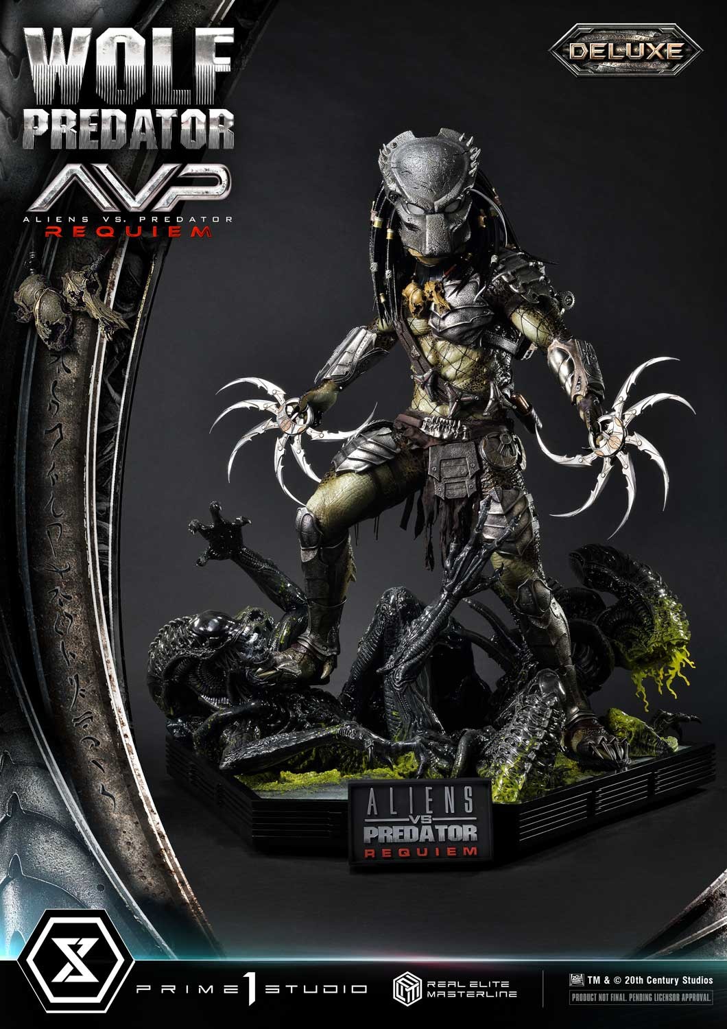 Predator Wolf Predator (Deluxe Bonus Version) 1:3 Scale Statue  (Prototype Shown) View 12