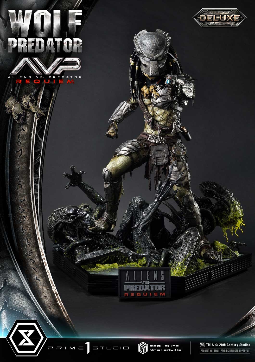Predator Wolf Predator (Deluxe Bonus Version) 1:3 Scale Statue  (Prototype Shown) View 13