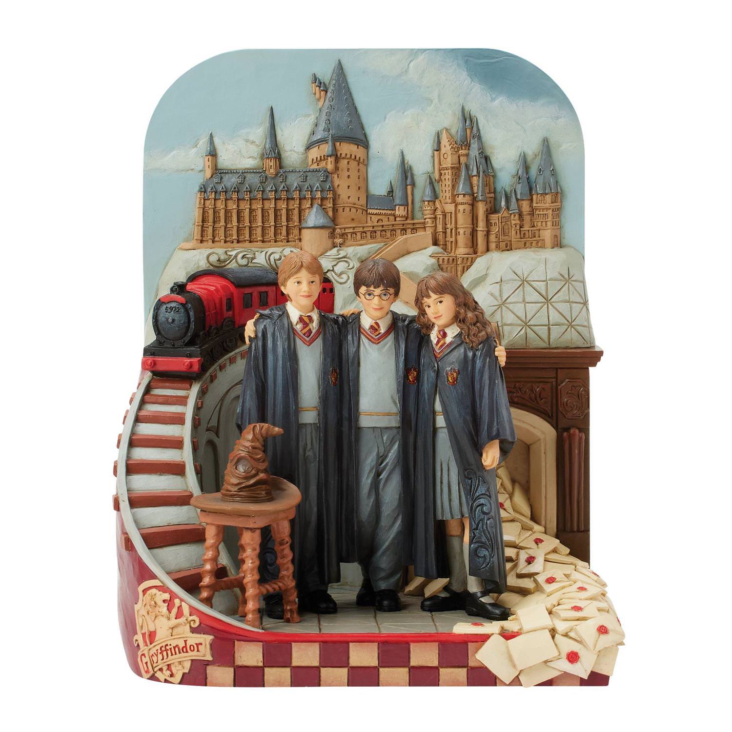 Home Alone Harry Potter Trio Castle Scene Figurine  (Prototype Shown) View 1