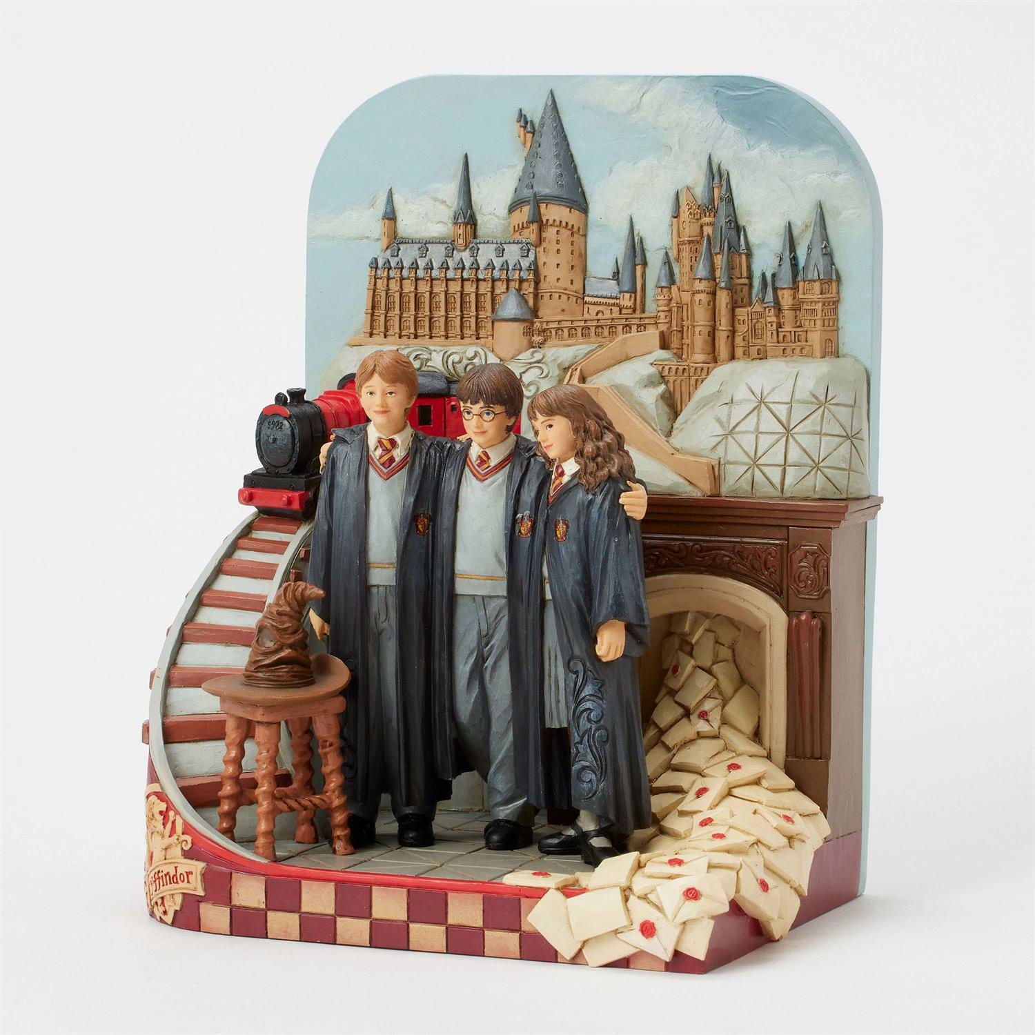 Home Alone Harry Potter Trio Castle Scene Figurine  (Prototype Shown) View 5