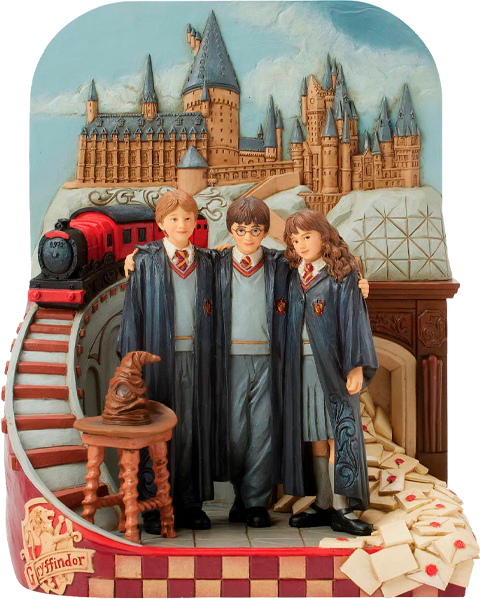Home Alone Harry Potter Trio Castle Scene Figurine  (Prototype Shown) View 7