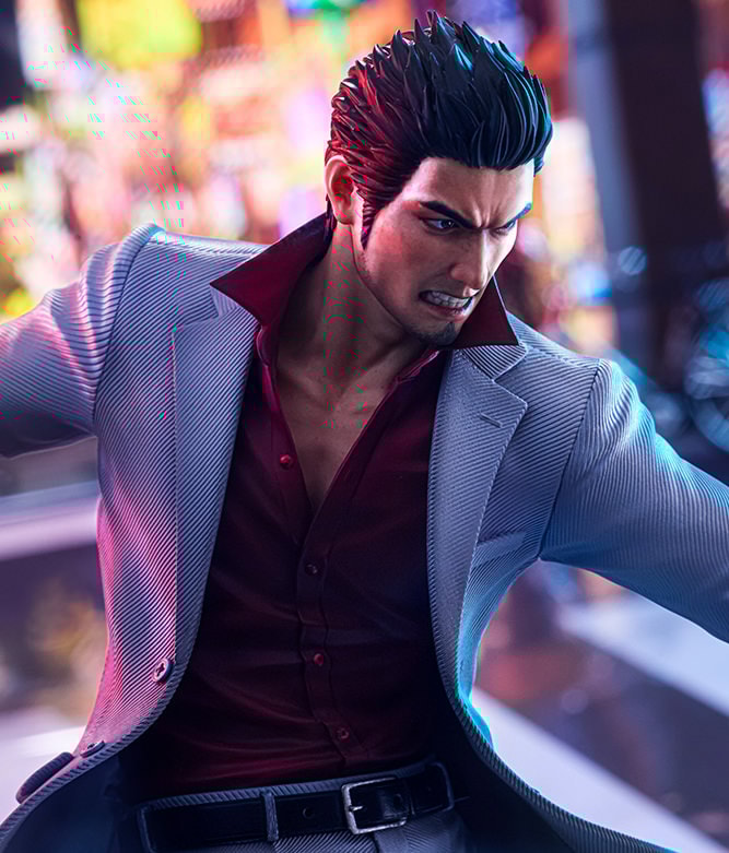 Kazuma Kiryu Statue by Kotobukiya | Sideshow Collectibles