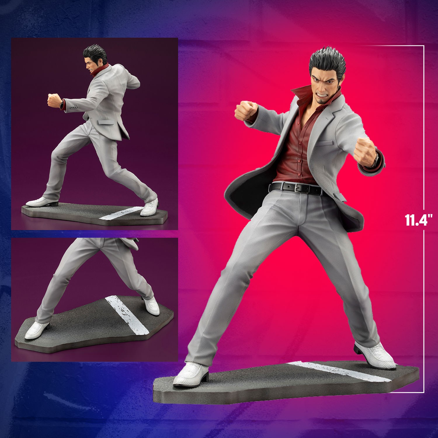 Like a Dragon Kazuma Kiryu Statues  (Prototype Shown) View 2