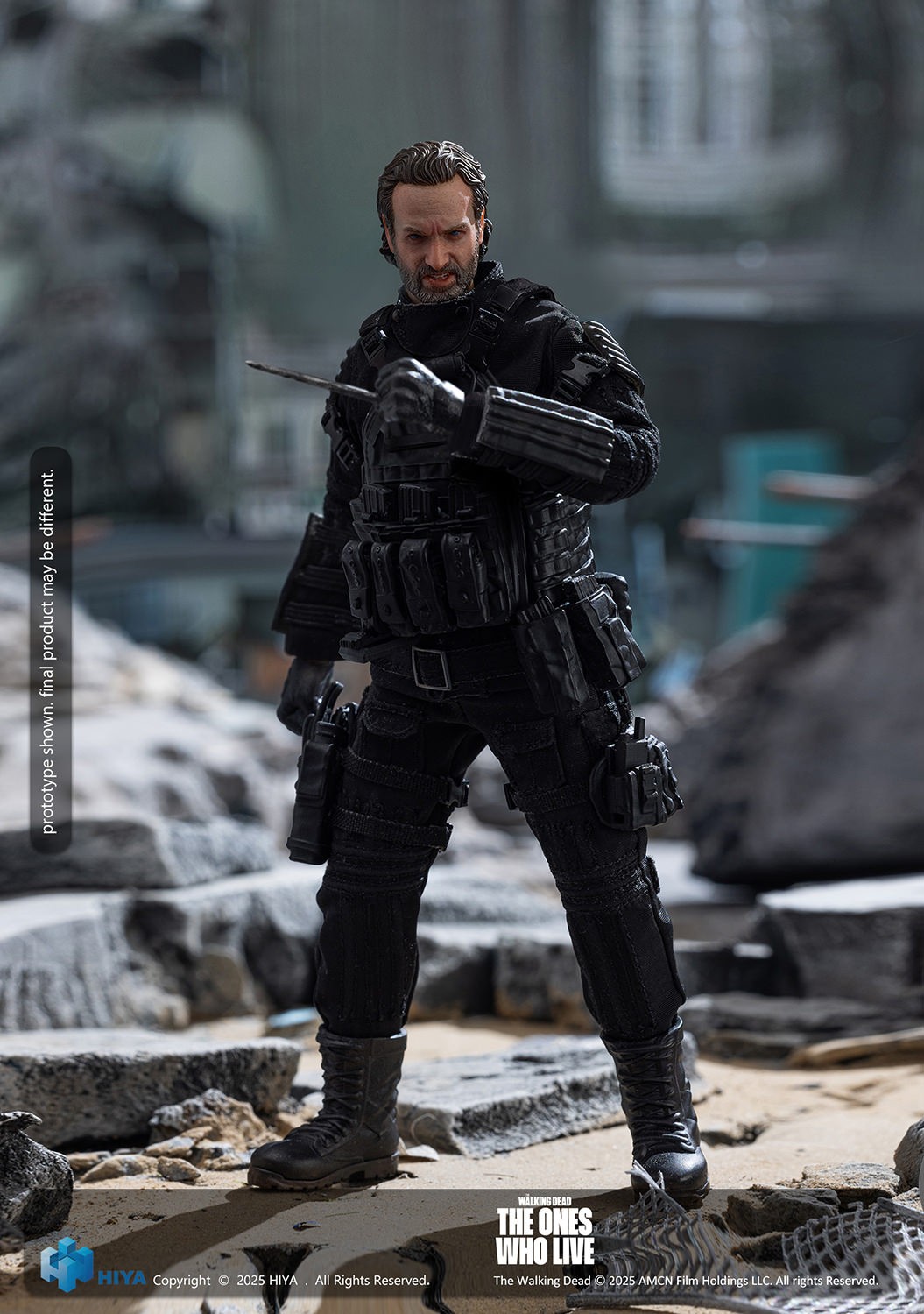 The Walking Dead Rick Grimes Action Figure  (Prototype Shown) View 6