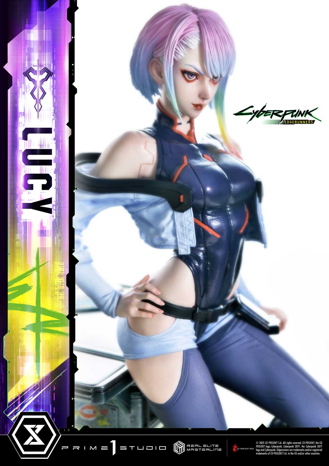Cyberpunk 2077 Lucy Quarter Scale Statue  (Prototype Shown) View 6