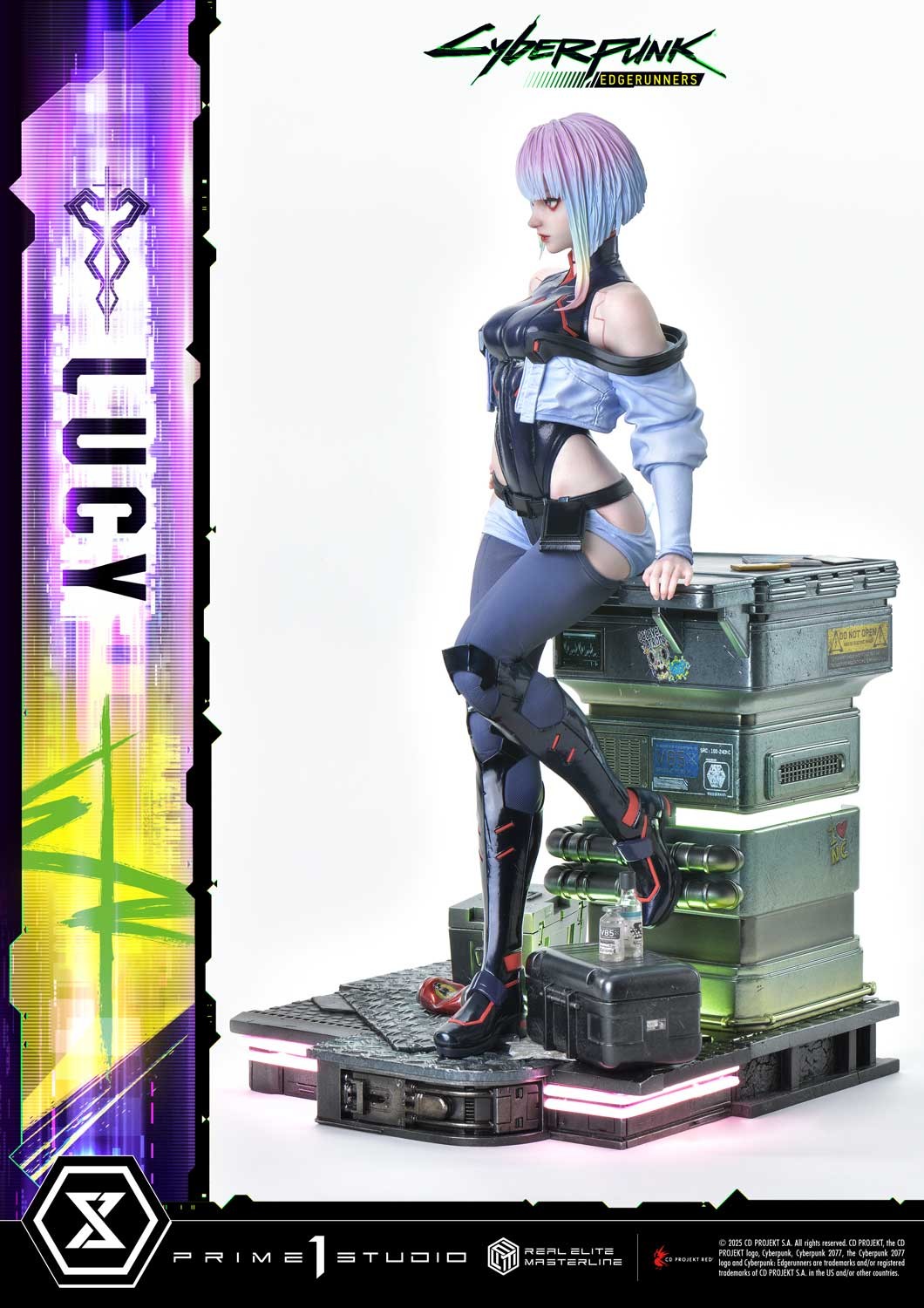 Cyberpunk 2077 Lucy Quarter Scale Statue  (Prototype Shown) View 10