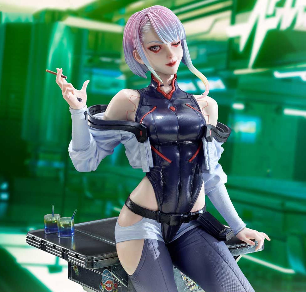 Cyberpunk 2077 Lucy (Deluxe Version) Quarter Scale Statue  (Prototype Shown) View 4