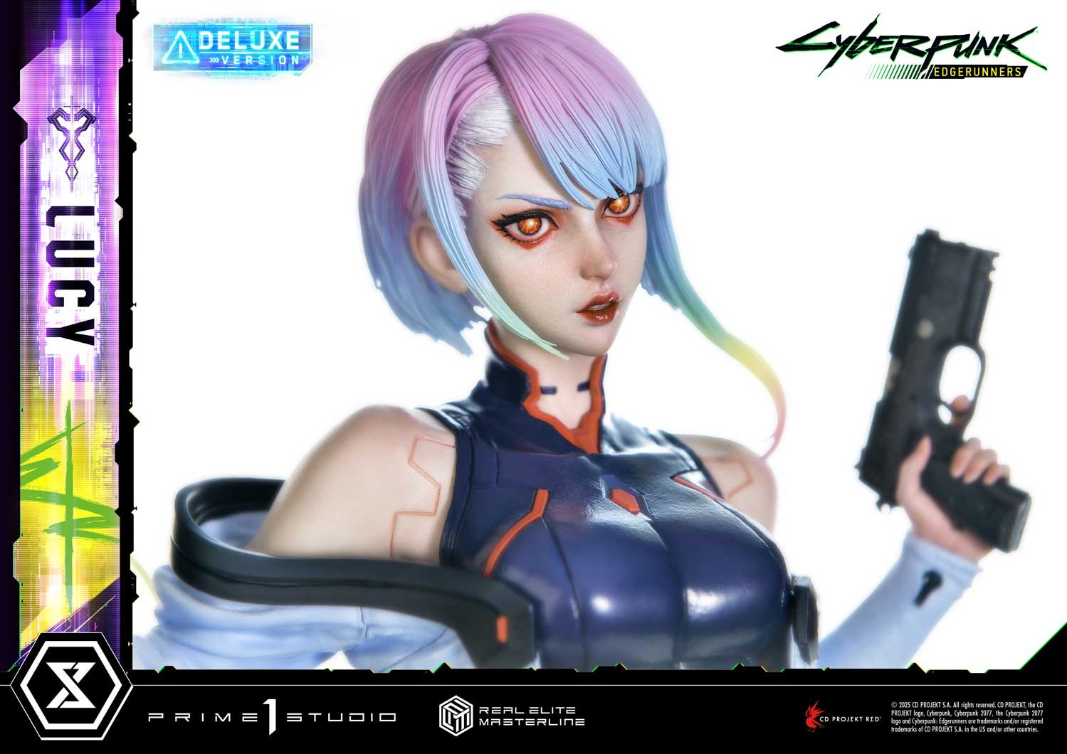 Cyberpunk 2077 Lucy (Deluxe Version) Quarter Scale Statue  (Prototype Shown) View 12