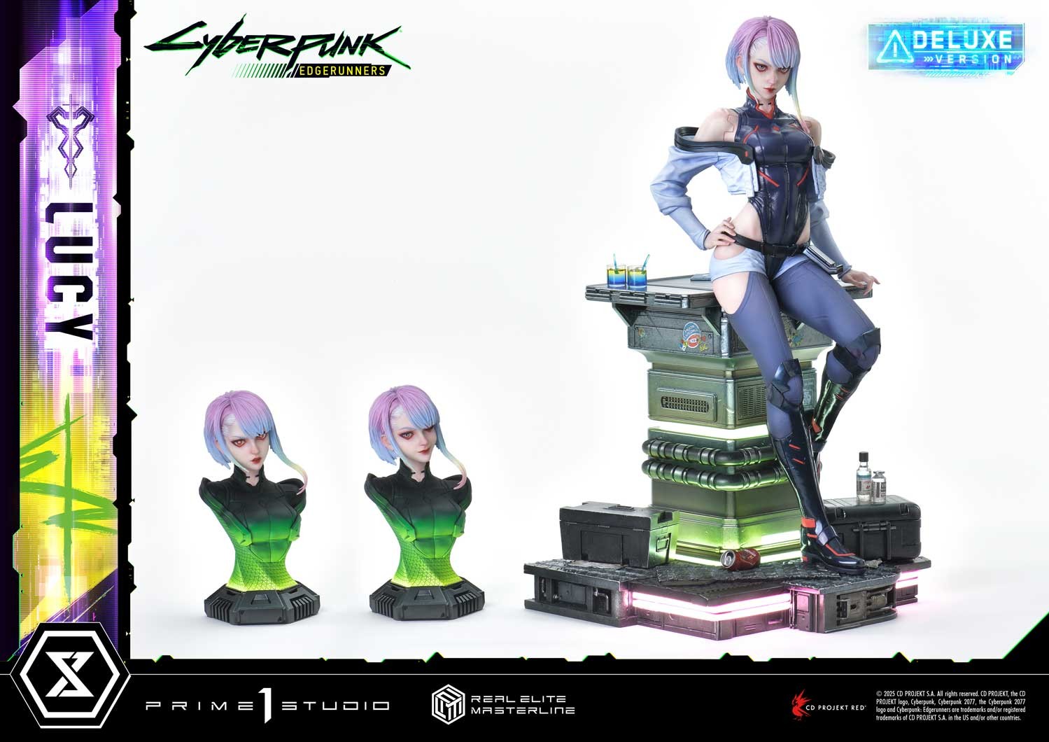 Cyberpunk 2077 Lucy (Deluxe Version) Quarter Scale Statue  (Prototype Shown) View 14