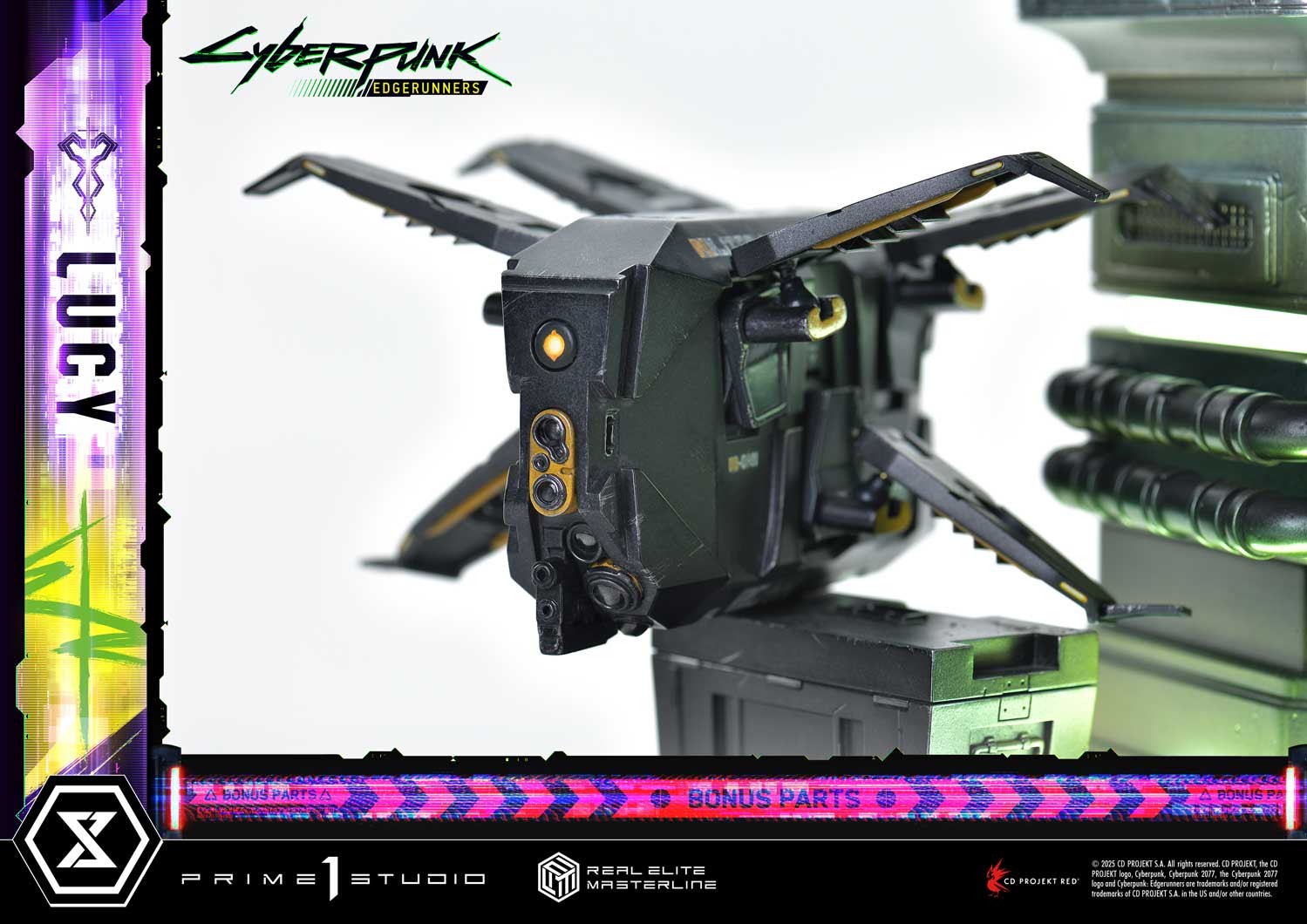 Cyberpunk 2077 Lucy (Deluxe Bonus Version) Quarter Scale Statue  (Prototype Shown) View 4
