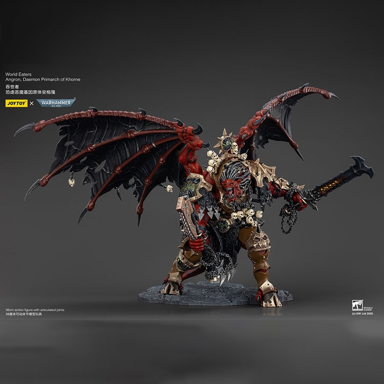 Angron Daemon Primarch of Khorne Action Figure by JoyToy