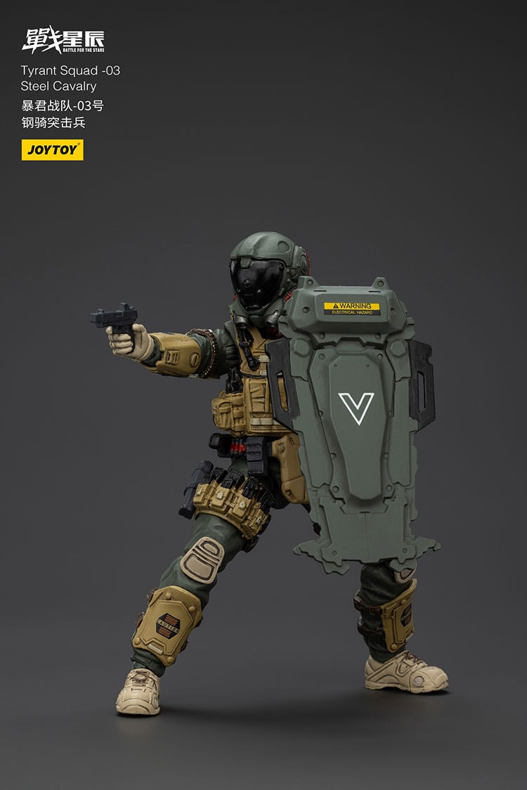 Battle for the Stars Tyrant Squad-03 Tactical Type Action Figure  (Prototype Shown) View 11