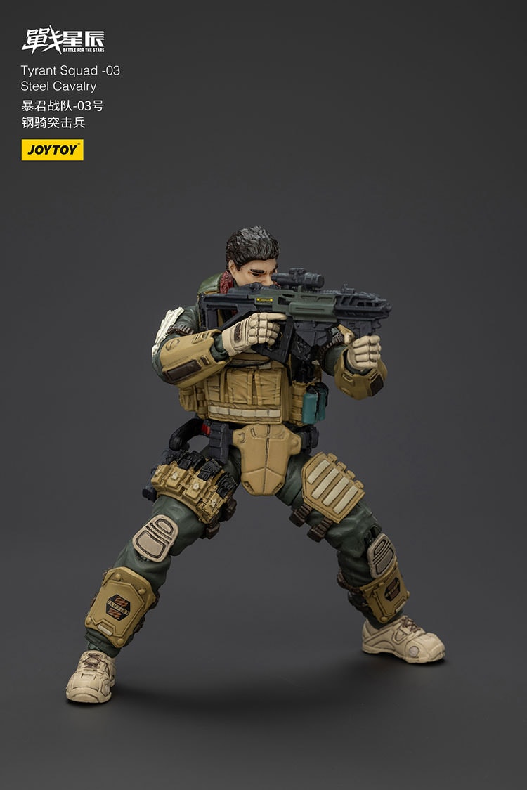 Battle for the Stars Tyrant Squad-03 Tactical Type Action Figure  (Prototype Shown) View 13