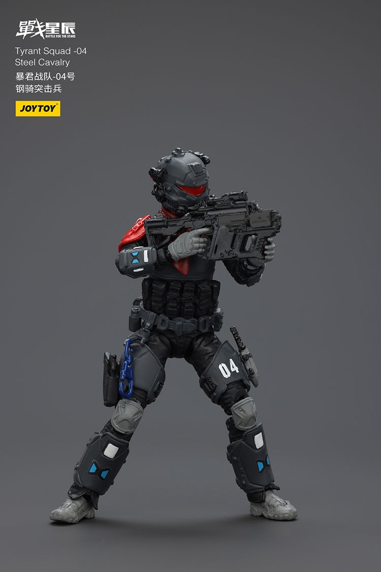 Battle for the Stars Tyrant Squad-04 City Combat Type Action Figure  (Prototype Shown) View 8